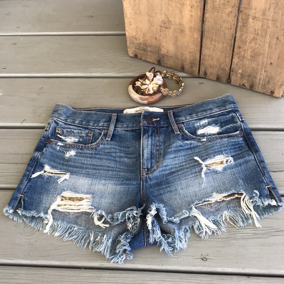 Abercrombie & Fitch Pants - Abercrombie & Fitch Shorts with Sequined Pockets